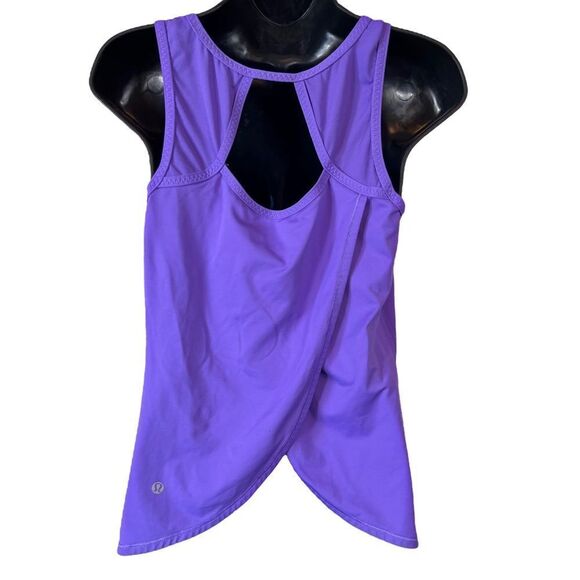 Lululemon Run: Speed Squad Tank Power Purple Size 4 Workout Tank Top - Picture 10 of 11